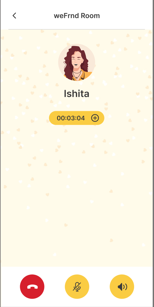 App UI showing chat feature
